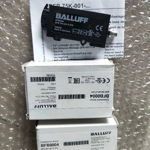 议价BALLUFF 巴鲁夫 BFB0004 BFB75K-001-P-S75 实物可维修
