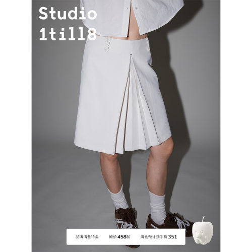 Studio1till8扇形百褶A字裙