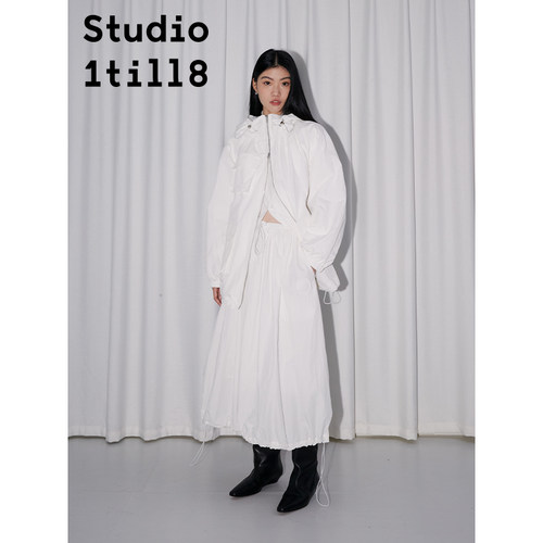 Studio1till8抽绳外套工装