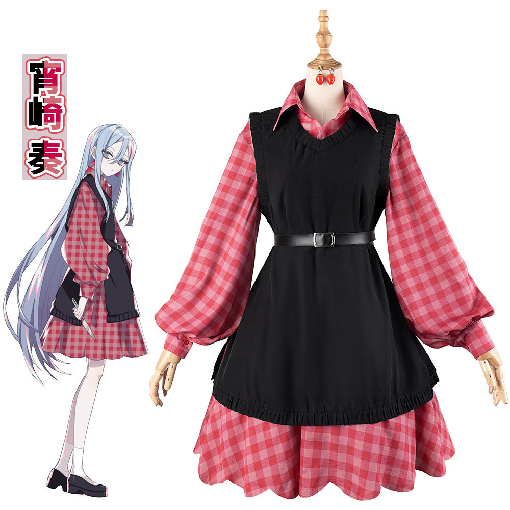 世界计划 宵崎奏 knd二次元cos服动漫服日常背心裙套装CG1642WL