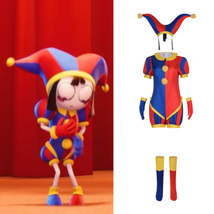 神奇数字马戏团帕姆尼cos服帕姆尼小丑紧身衣cosplay角色扮演服