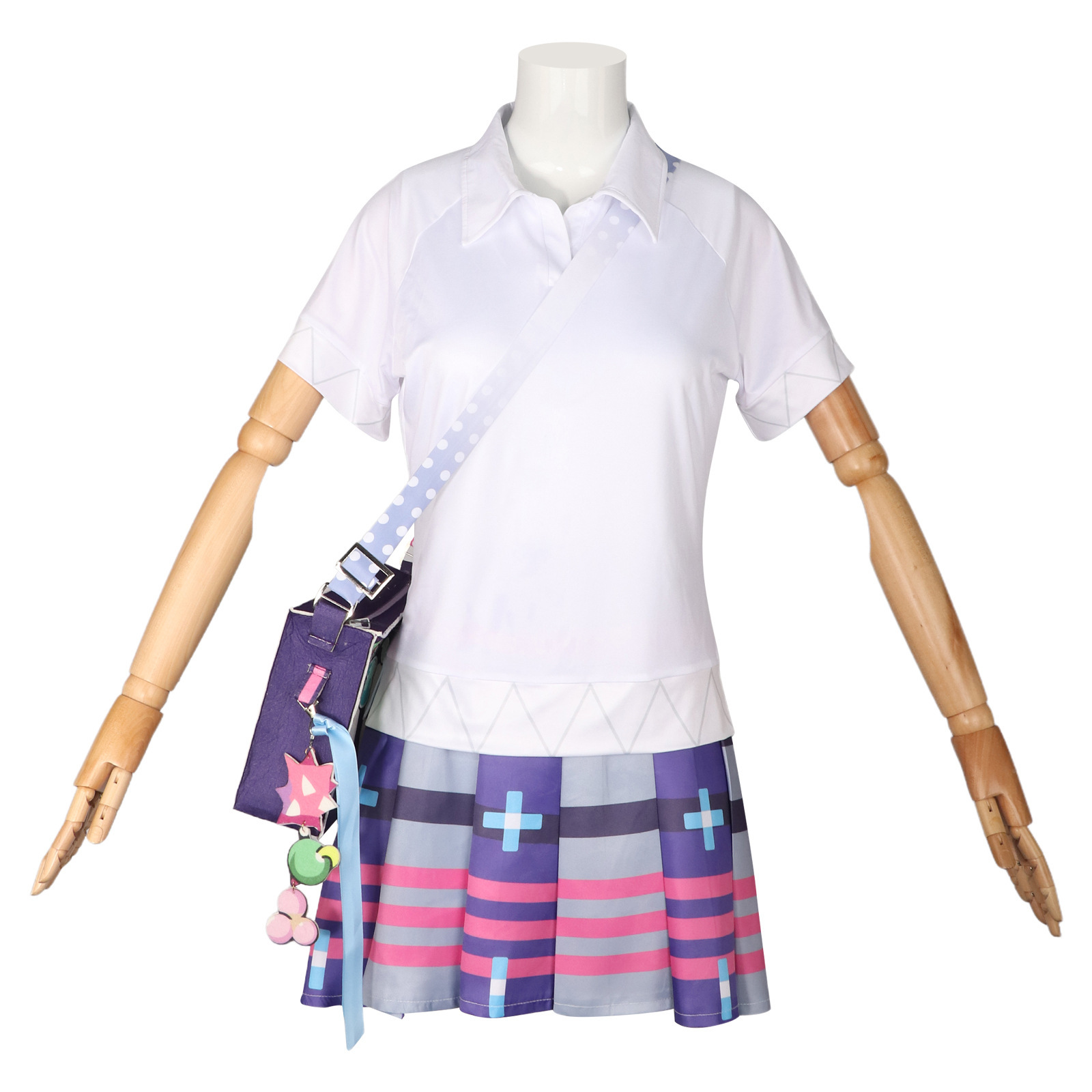 新款宝可梦cos服动漫初音短裙青春包包款cosplay女生舞台装扮服女