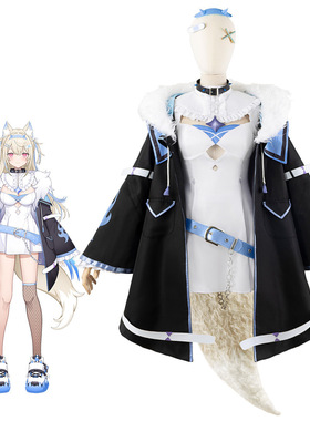 彩虹社vtuber Fuwawa Abyssgard二次元动漫服装女套装CG1584WL