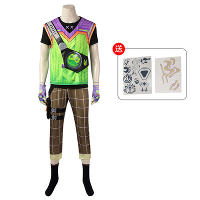 cosplay游戏无畏契约特 盖克cos服装配饰全套现货二次元动漫服