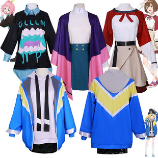 夜晚的水母不会游泳cos服光月真昼山之内花音渡濑几维cosplay服装