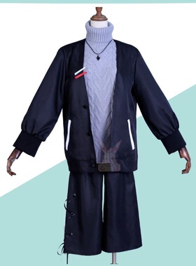 现货彩虹社cos kanae叶cos nijisanji vtuber服装男女套装