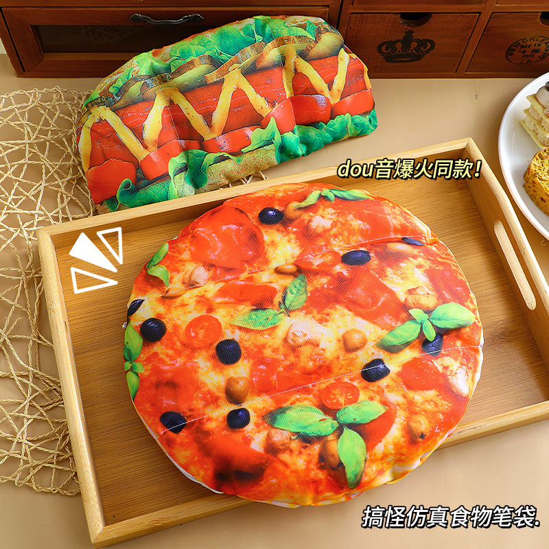 2024新款ins鲫鱼笔袋网红大马哈鱼笔袋Tk希音搞怪鱼造型笔袋