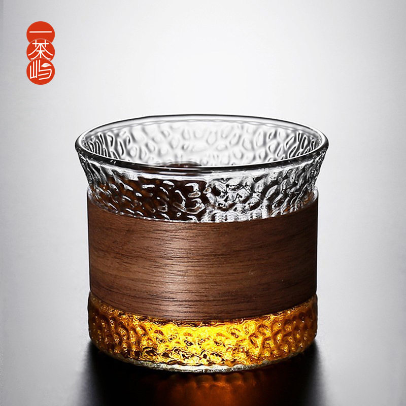 不烫手防烫木隔热主人杯