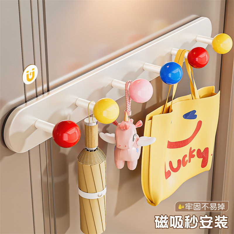 门后磁吸挂钩强力承重挂