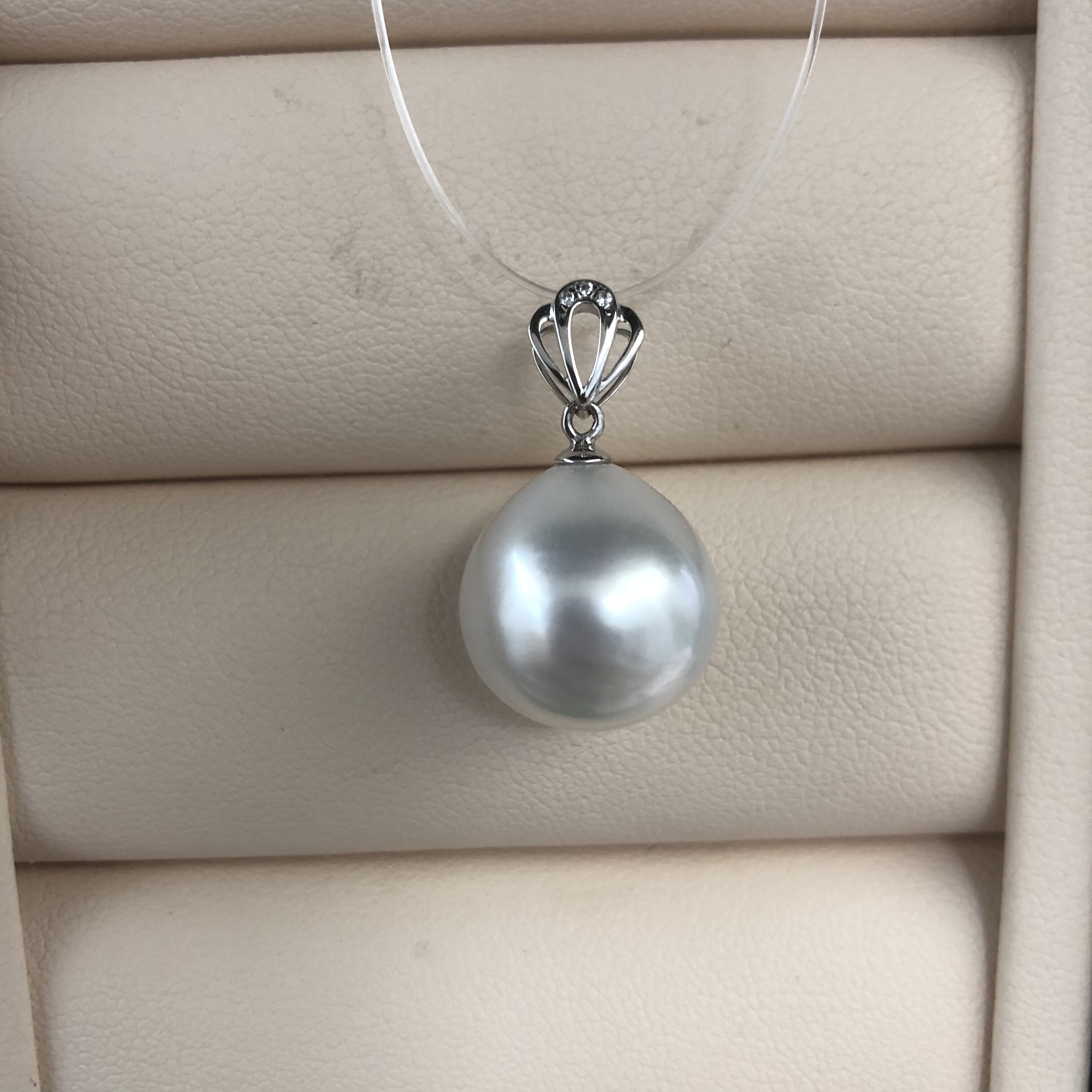 13-14海水澳白18k金特漏