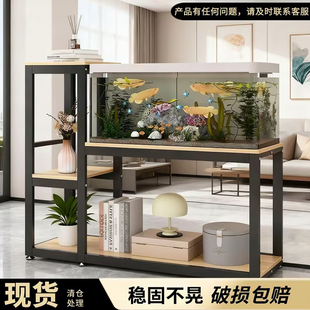 多层鱼缸架鱼缸柜鱼缸底座底柜家用金属承重水簇箱底架龟缸放置架
