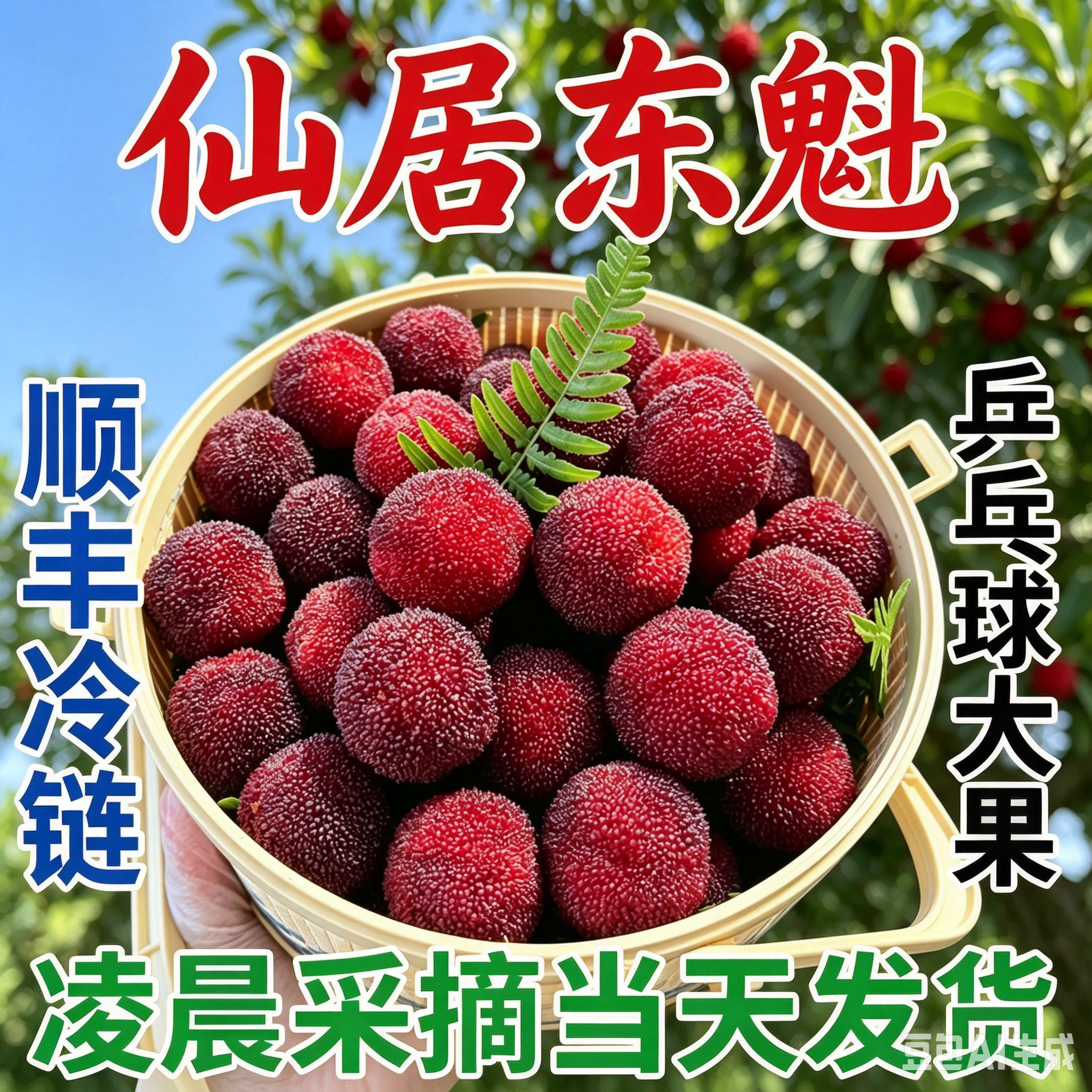 仙居杨梅东魁杨梅礼盒装果肉厚实
