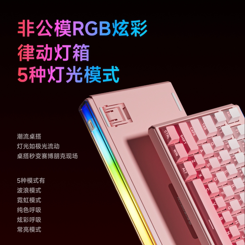 前行者DEEP68\/80磁轴键盘机械游戏电竞专用台式电脑RT0.01高性能