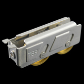 788型铝合金门窗滑轮789型推拉窗户滚轮757不锈钢宽铜轮平移门轮