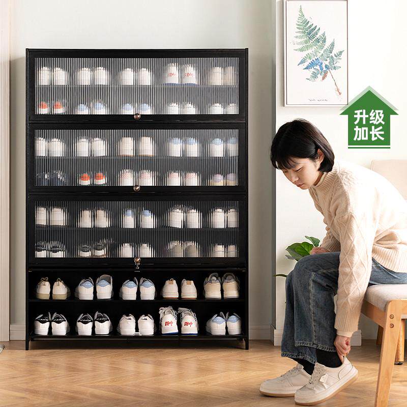鞋柜家用门口室内鞋架多层收纳神器入户实木简易省空间置物大容量