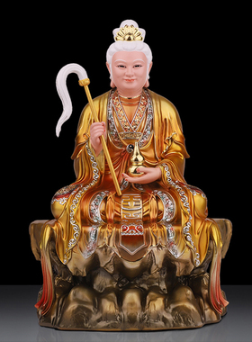 树脂款黎山老母神像12/16尺寸黎山老母无声老母家用供奉工艺摆件