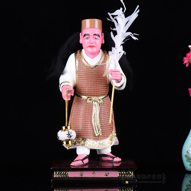 孝子爷神像 三爷伯 圣丰极彩12寸16寸 地府阴神神像摆件