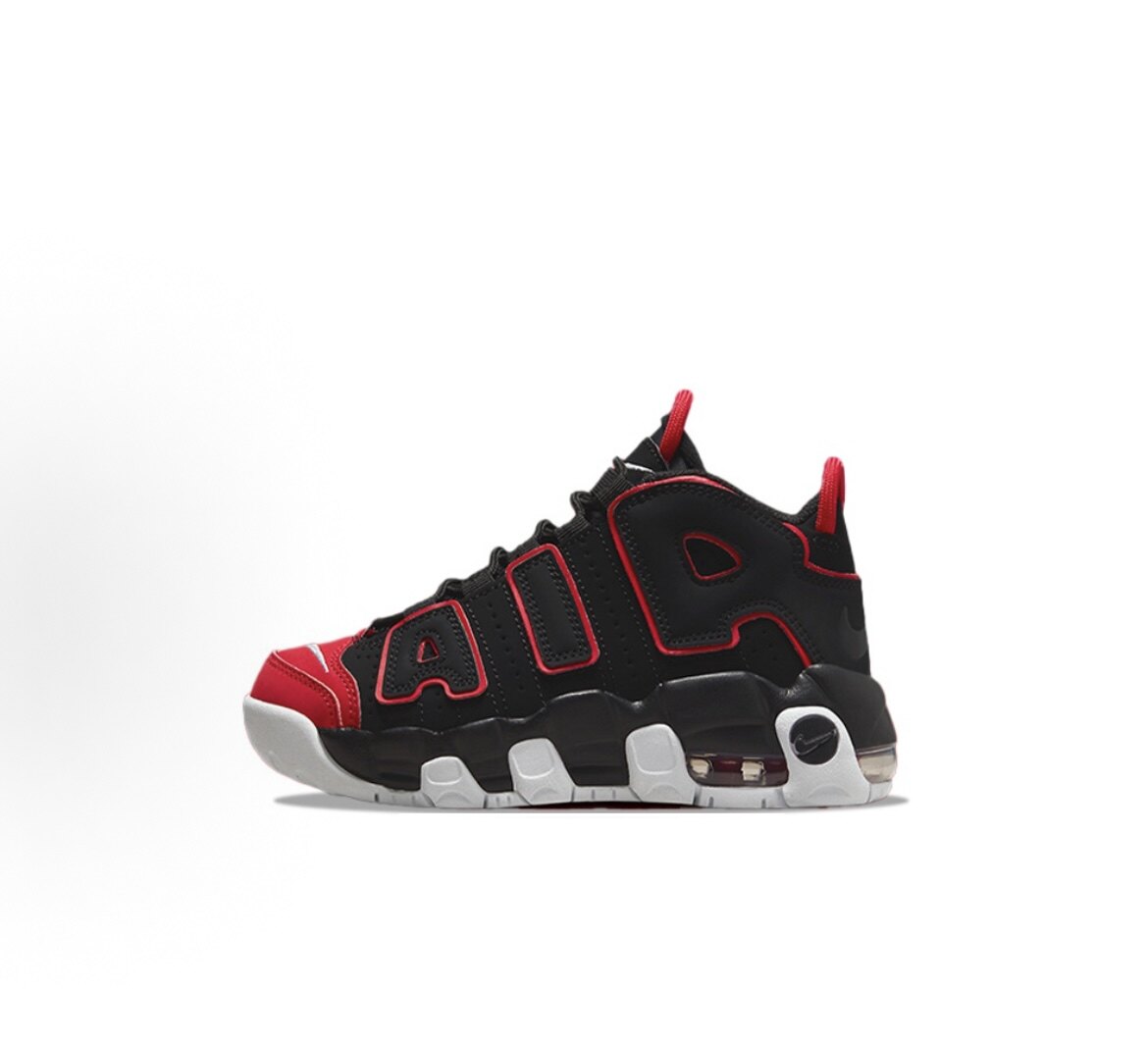 NikeAir More Uptempo 皮蓬 潮流时尚防滑中小童fb1343-001。拾壹