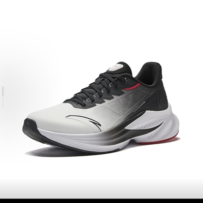 毒刺6代革面缓震回弹跑步鞋男防滑耐磨夏季透气运动鞋