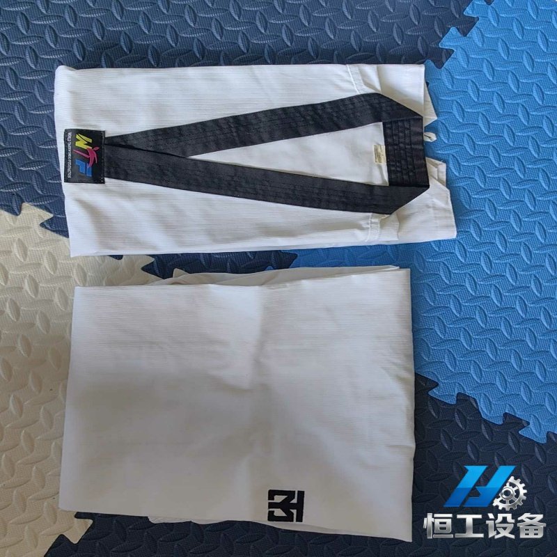 询价世界跆拳道联盟WTF道服，7号170cm，白色带黑色条纹，5