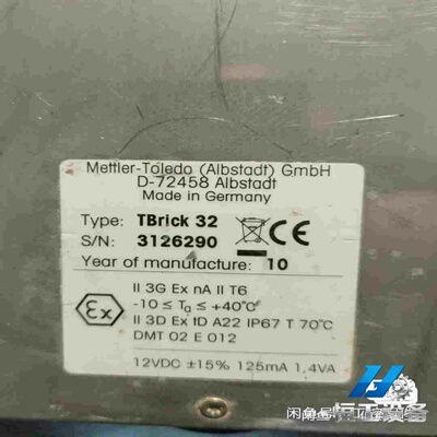 询价~梅特勒托利多高精度德国进口传感器，电磁力传感器TBrick3