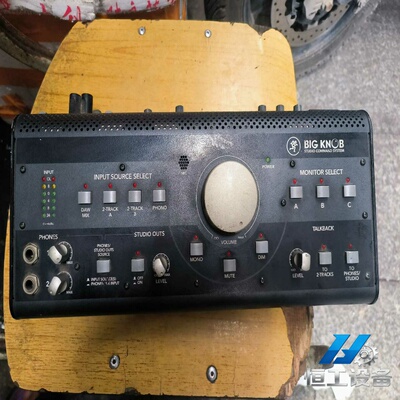询价~MACKIE BIG KNOB 美奇录音棚监听控制器，一台