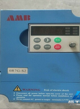 询价安邦信变频器AMB100-0R7G-S2，0.75KW，22