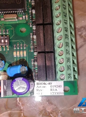 询价康士廉RIOK-40电路板，型号019240RevR