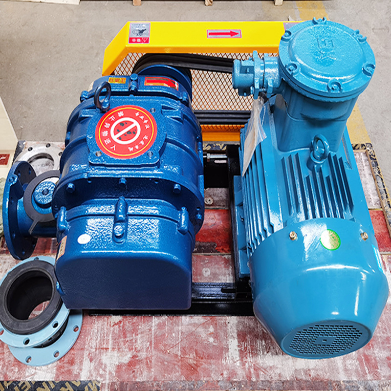 三叶罗茨增氧鼓风机鱼塘养殖风机送风