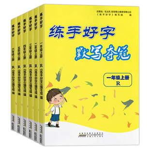 2024新版 练手好字默写夺冠小学语文一1二2三3四4五5六6年级上册下册人教版小学生写字课课练硬笔书法临摹本同步练习册楷书练字本