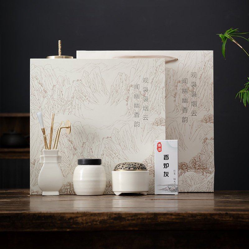香篆套装打篆工具沉香套装入门级香道香灰陶瓷香薰炉送礼套装礼盒,文具电教/文化用品/商务用品,文房四宝,淘宝优惠券,粉丝福利购,淘宝优惠卷