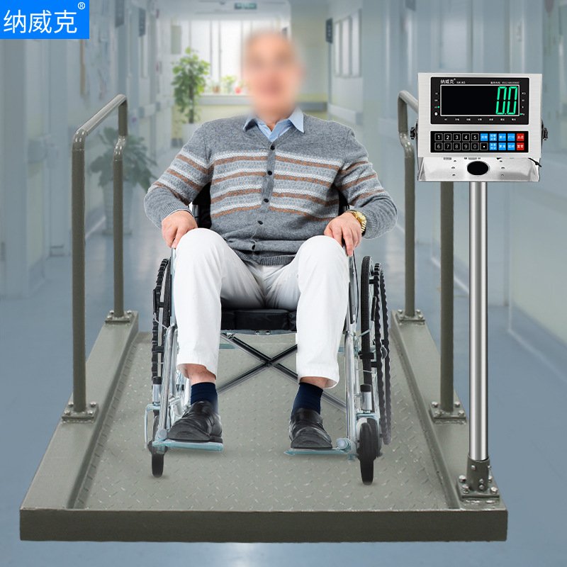 医疗专用轮椅秤透析体重秤不锈钢仪表电子秤