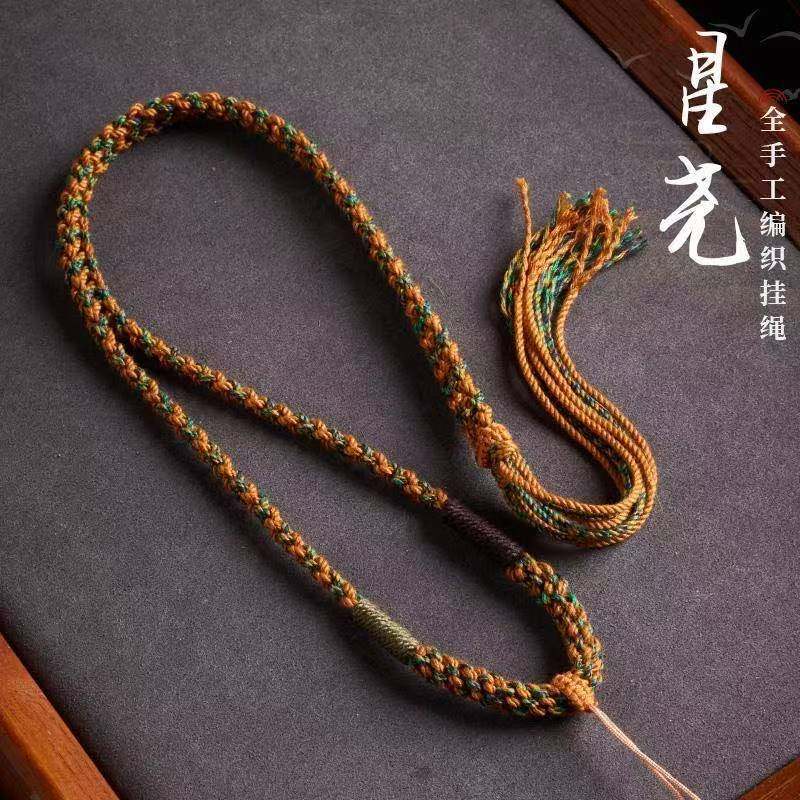 藏式唐卡挂绳吊坠古法手工编织手搓棉绳高货蜜蜡松石女民族风项链,饰品/流行首饰/时尚饰品新,项链,淘宝优惠券,粉丝福利购,淘宝优惠卷