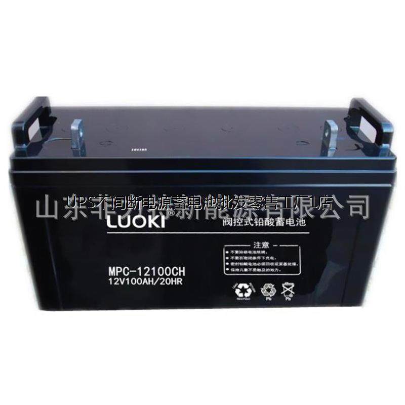 洛奇蓄电池MPC12-100 12V100AH光伏 机房电力设施基站 UPS电源