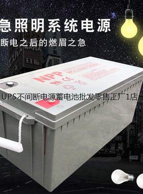 NPP蓄电池12V200AH 耐普太阳能专用NPG12-200 适用发电机 EPS UPS