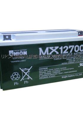 UNION蓄电池VT12200 12V200AH船舶设备 通信电源 直流屏