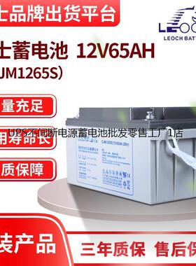 理士蓄电池DJM1265S 12V65AHUPS机房直流屏电池 阀控式密封铅酸