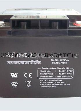 Aglas安佳尼蓄电池RB-FM-12V-65AH 绿色环保储能型 UPS后备应急电