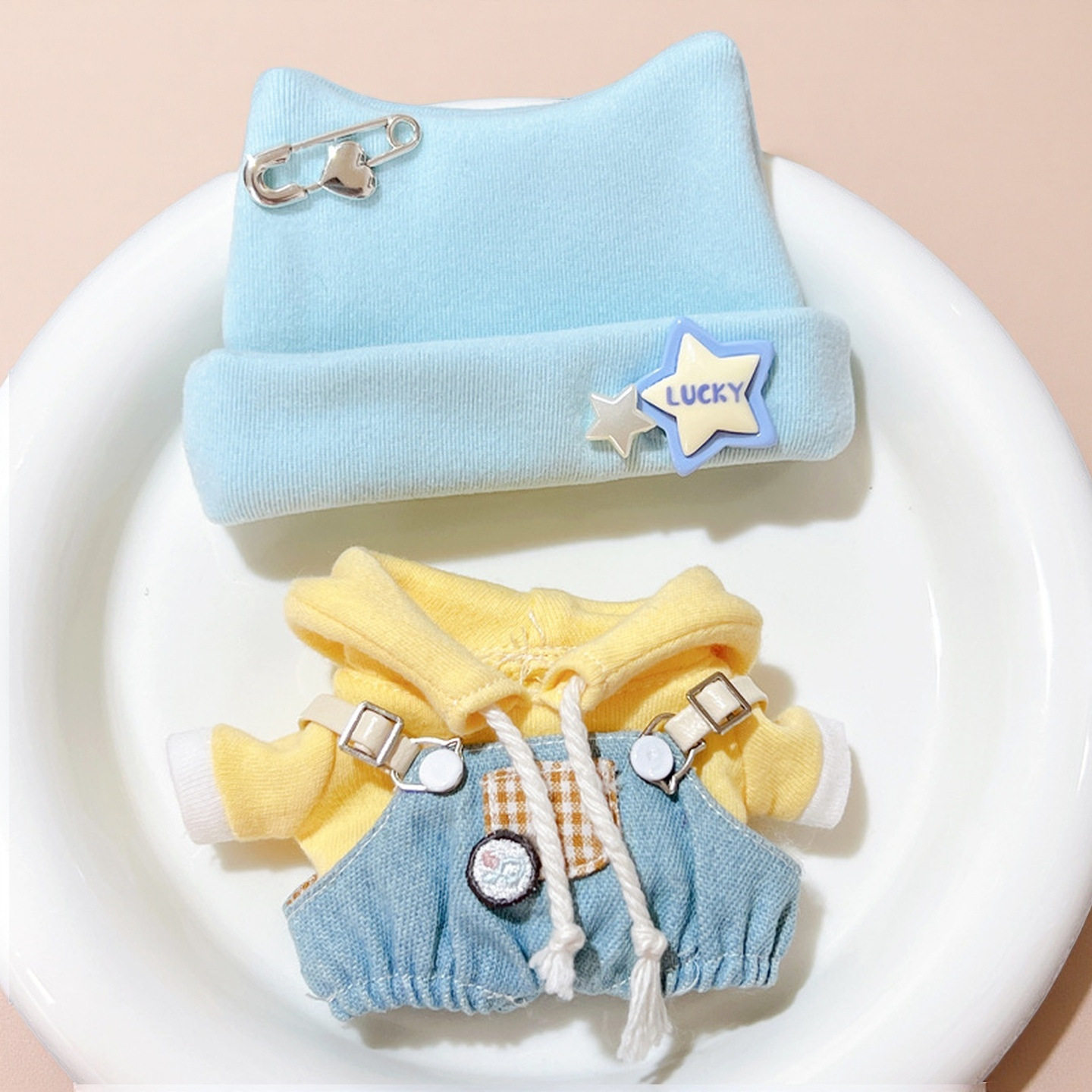 拉布布20cm娃衣毛绒娃衣labubu娃衣10厘米衣服娃衣拉布布10cm娃衣,节庆用品/礼品,创意玩偶,淘宝优惠券,粉丝福利购,淘宝优惠卷