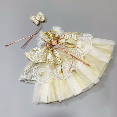 bjd3分娃衣普通60cm女娃衣服as58-62 sd13可穿洛丽塔风格宫廷裙子