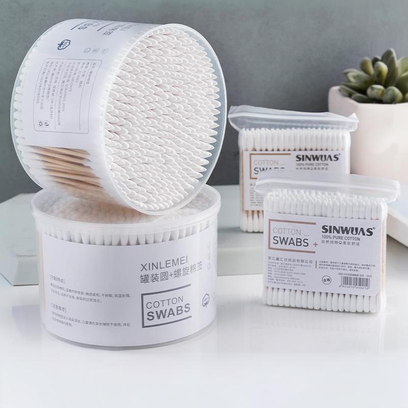 双头棉签掏耳朵化妆一次性卫生棉