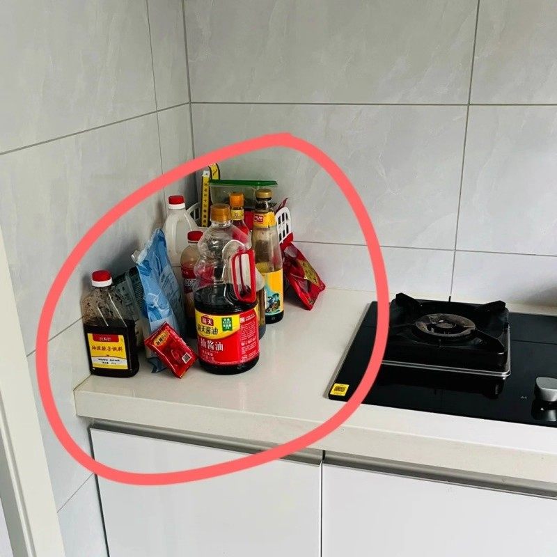 厨房可旋转调料置物架调味品转角专用油盐酱醋圆形多功能收纳盒架