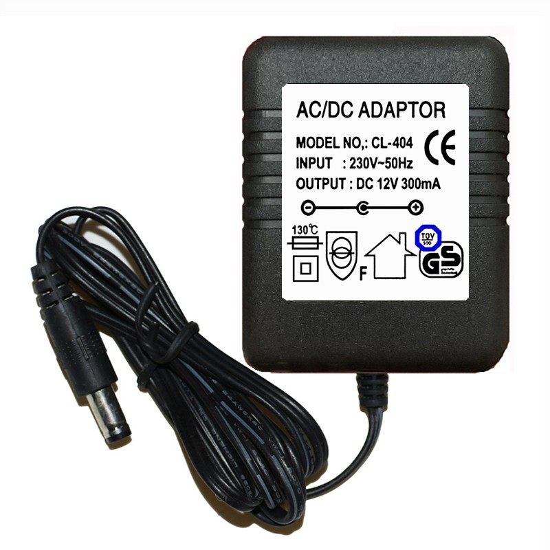 AC DC ADAPTOR DC 12V300mA适配器 型号CL-404