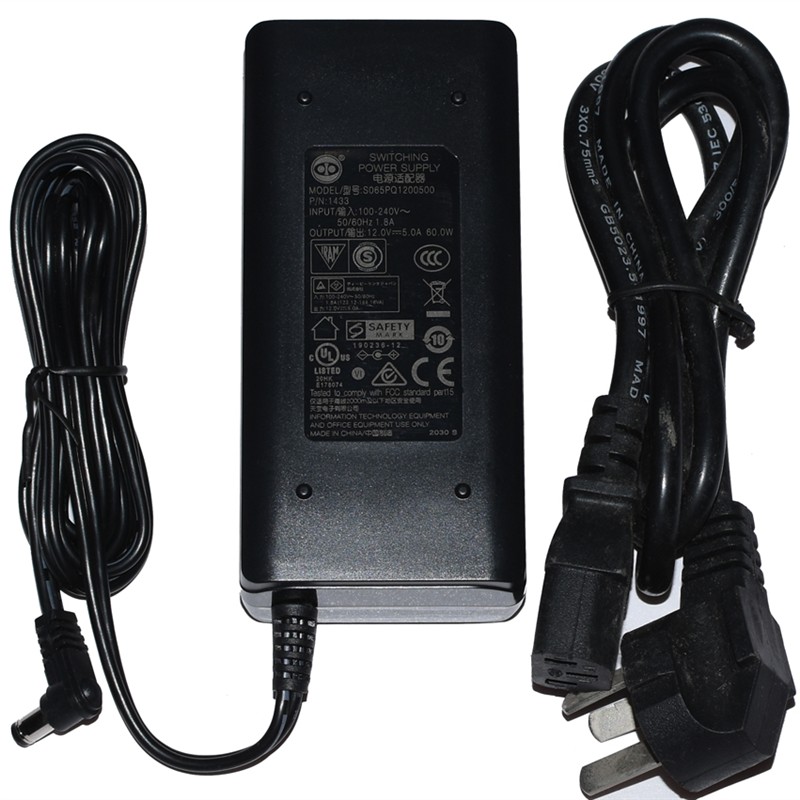 原装天宝12.0V5.0A电源适配器型号S065PQ1200500