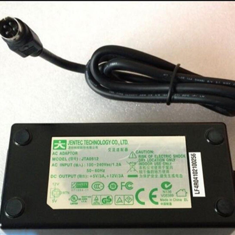 D-Link DNS-321千兆网络存储器电源适配器5V3A 12V3A4针JTA0512