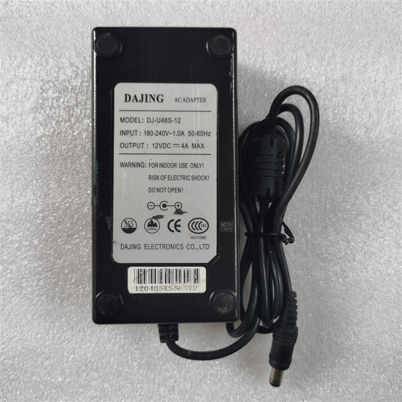 STAR实达TC-9030X2YD电脑12V 4A电源适配器4.0A计算机供电器48W