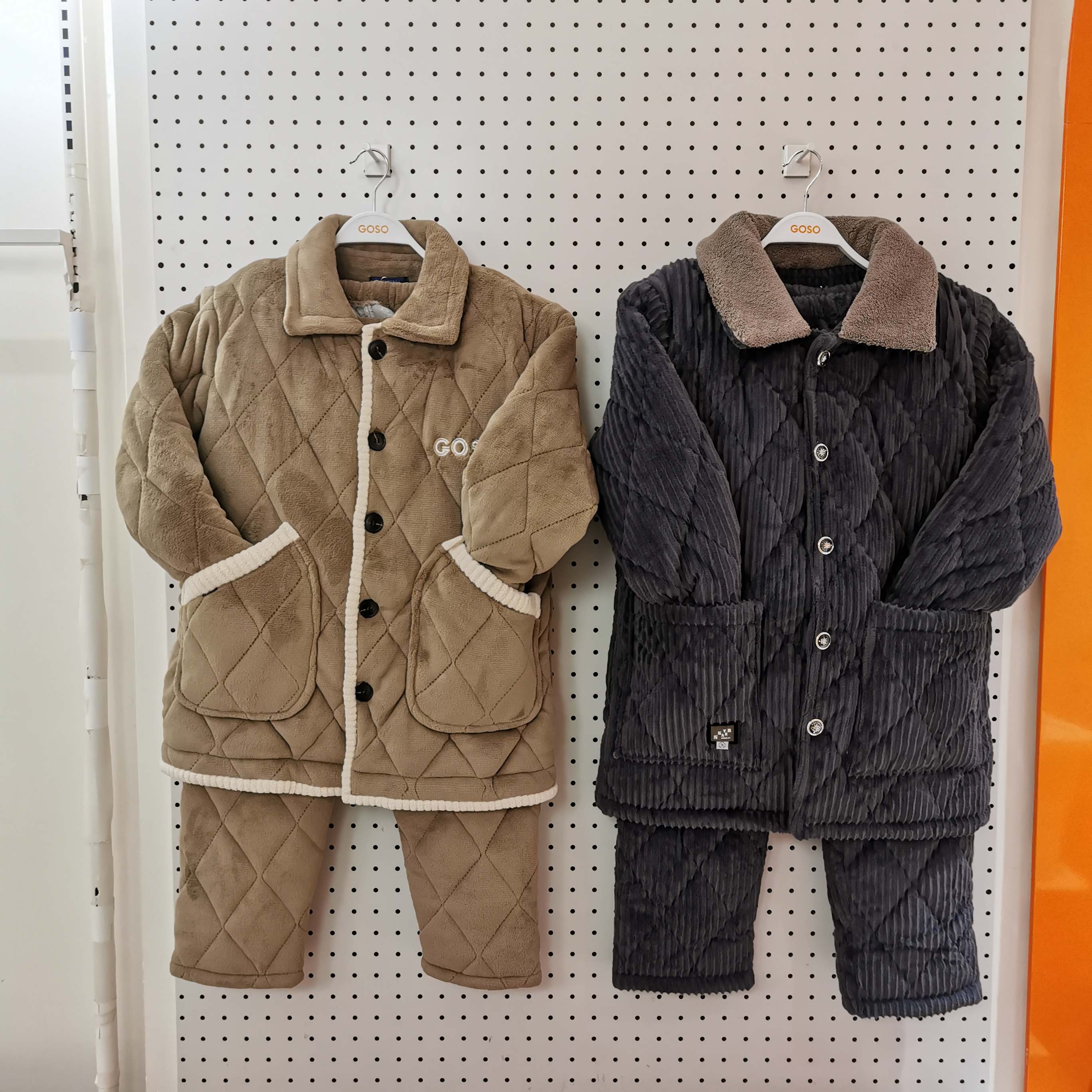 香蜜闺秀男士新款冬款加厚家居服