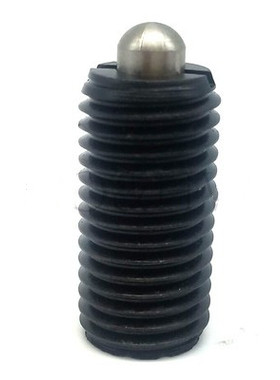 弹簧柱塞带螺纹闩头弹簧销 伸缩弹锁销 定位销M5-M24 GN616-M5-SS