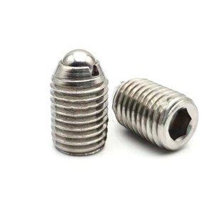 ZAD32弹簧顶珠不锈钢内六角加长波珠螺丝BSMLS钢珠紧定螺栓