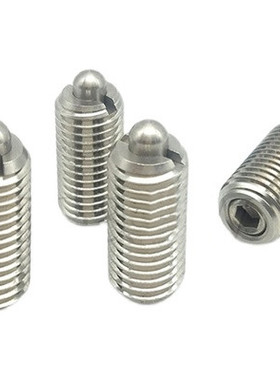 GN616-M20-SN M4/5/6/8 不锈钢弹簧柱塞 螺纹闩弹簧销 锁紧定位销